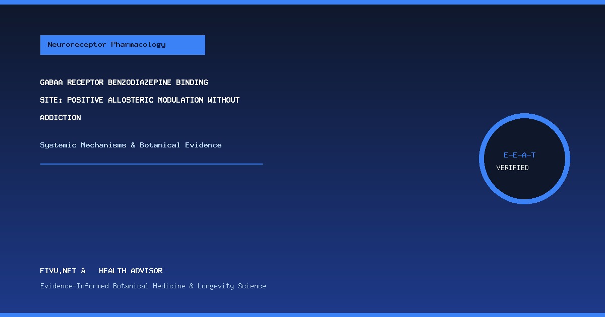 GABAA Receptor Benzodiazepine Binding Site: Positive Allosteric Modulation without Addiction