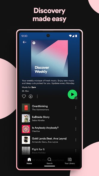 Spotify discovery made easy.