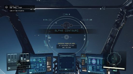 Best new PC games: a person sits in the cockpit of their ship looking at a planet from orbit.