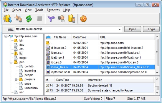 Internet Download Accelerator