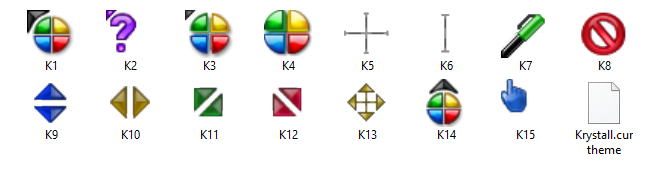 Krystall Cursor Pack