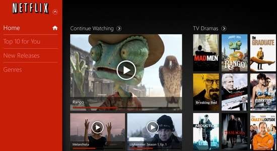 Netflix App for Windows 10