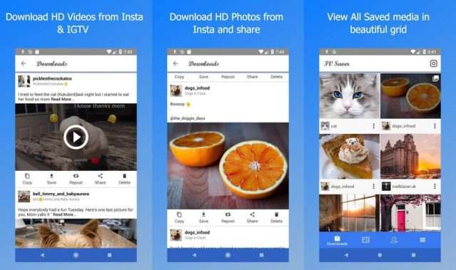 IV Saver Photo Video Download For Instagram & IGTV